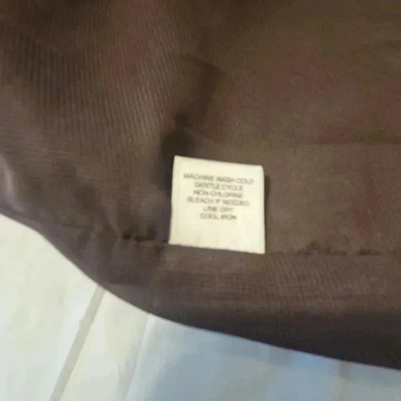 VanHeusen, size L, womens blouse,  lines, ruffle collar - Picture 6 of 10